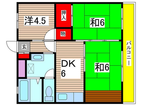 リリアスたまプラ－ザの物件間取画像